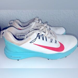 Nike Lunar Command 2 Women's Golf Shoes Real white pink size 8.5